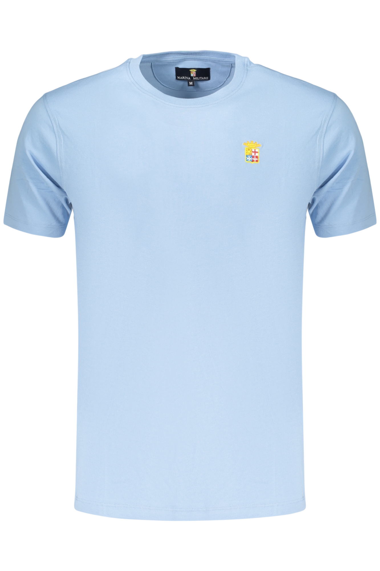 Marineblaues Herren-T-Shirt mit kurzen Ärmeln