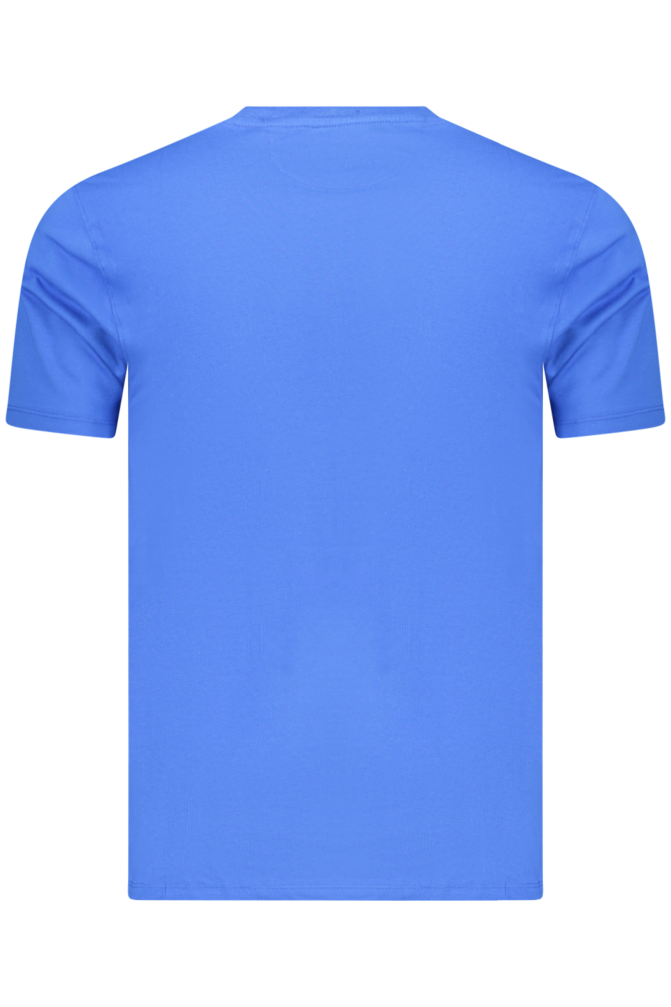 Marineblaues Herren-T-Shirt mit kurzen Ärmeln – Bild 2
