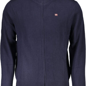 NAPAPIJRI BLAUER HERREN-CARDIGAN