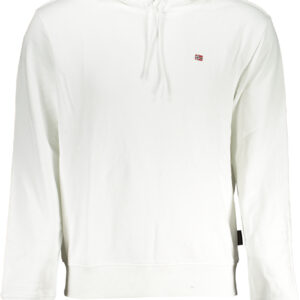 NAPAPIJRI WEISSES REISSVERSCHLUSS-SWEATSHIRT FÜR HERREN