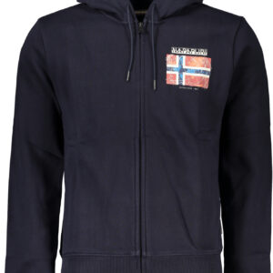 NAPAPIJRI HERREN-SWEATSHIRT MIT BLAUEM ZIP