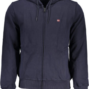 NAPAPIJRI HERREN-SWEATSHIRT MIT BLAUEM ZIP