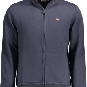 NAPAPIJRI HERREN-SWEATSHIRT MIT ZIP-UP BLAU