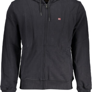 NAPAPIJRI HERREN-SWEATSHIRT MIT SCHWARZEM ZIP