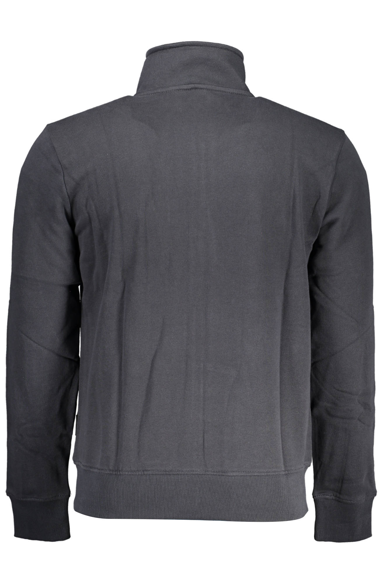 Napapijri Herren-Sweatshirt mit Reißverschluss, Schwarz – Bild 2