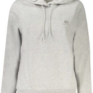 Napapijri Damen-Sweatshirt mit Reißverschluss, Grau