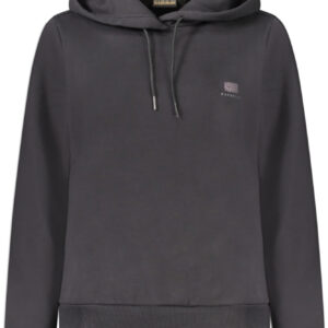 NAPAPIJRI DAMEN-SWEATSHIRT MIT ZIP, SCHWARZ