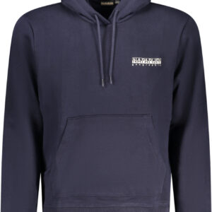 NAPAPIJRI BLAUES SWEATSHIRT FÜR HERREN MIT REISSVERSCHLUSS