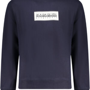 NAPAPIJRI BLAUES SWEATSHIRT FÜR HERREN MIT REISSVERSCHLUSS