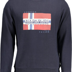 NAPAPIJRI SWEATSHIRT OHNE REISSVERSCHLUSS HERREN BLAU