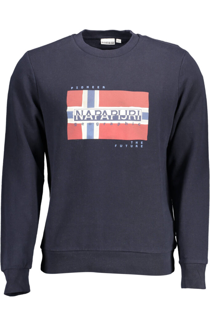 NAPAPIJRI SWEATSHIRT OHNE REISSVERSCHLUSS HERREN BLAU