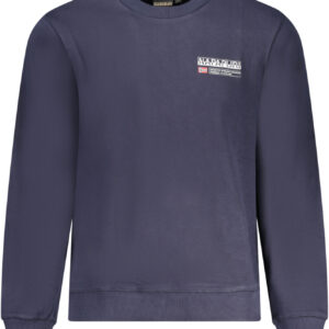 NAPAPIJRI BLAUES SWEATSHIRT FÜR HERREN MIT REISSVERSCHLUSS