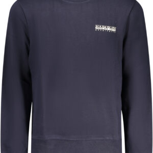 NAPAPIJRI BLAUES SWEATSHIRT FÜR HERREN MIT REISSVERSCHLUSS