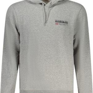 NAPAPIJRI GRAUES SWEATSHIRT FÜR HERREN MIT REISSVERSCHLUSS