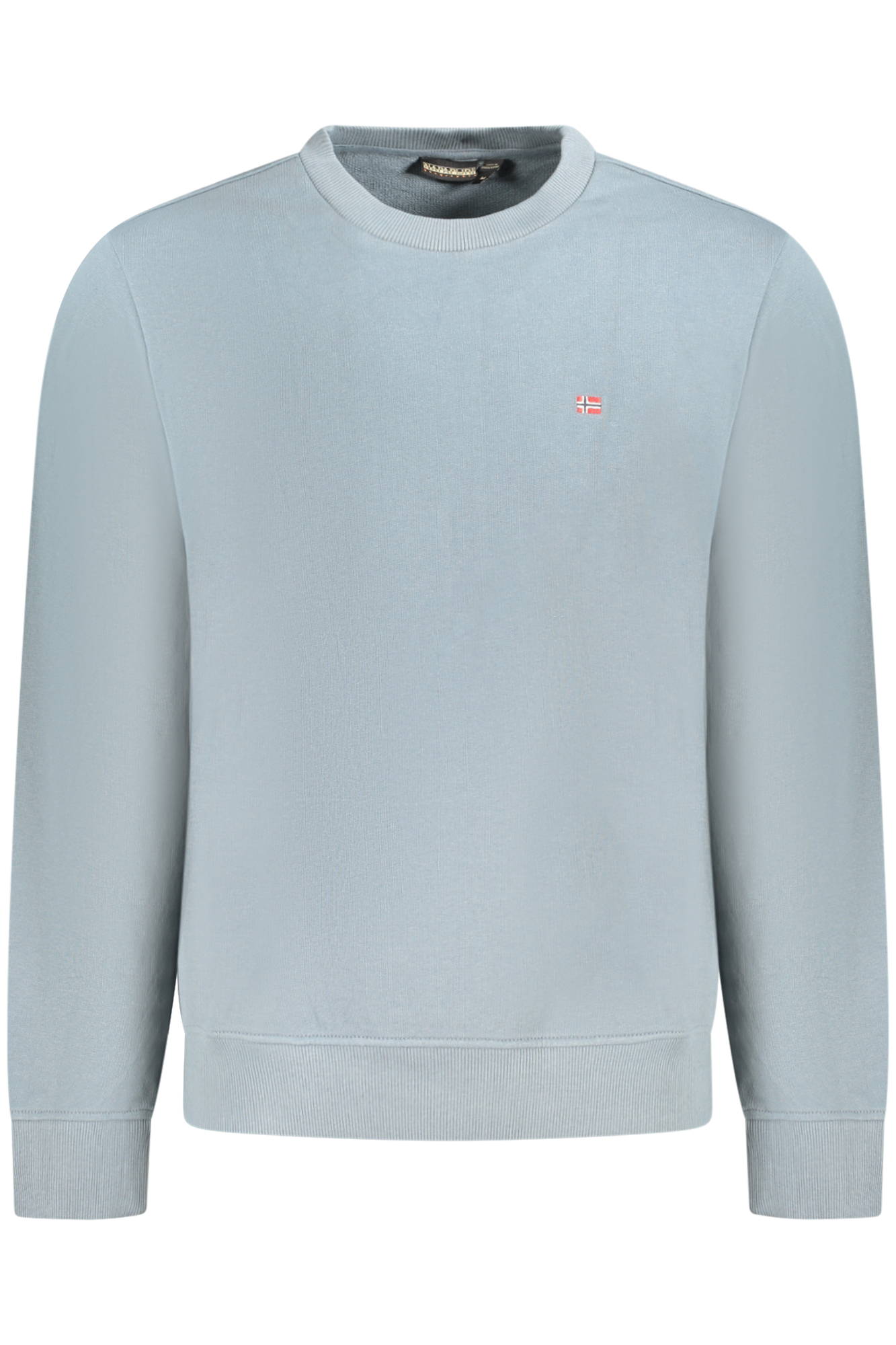 Napapijri Herren-Sweatshirt ohne Reißverschluss, Grau