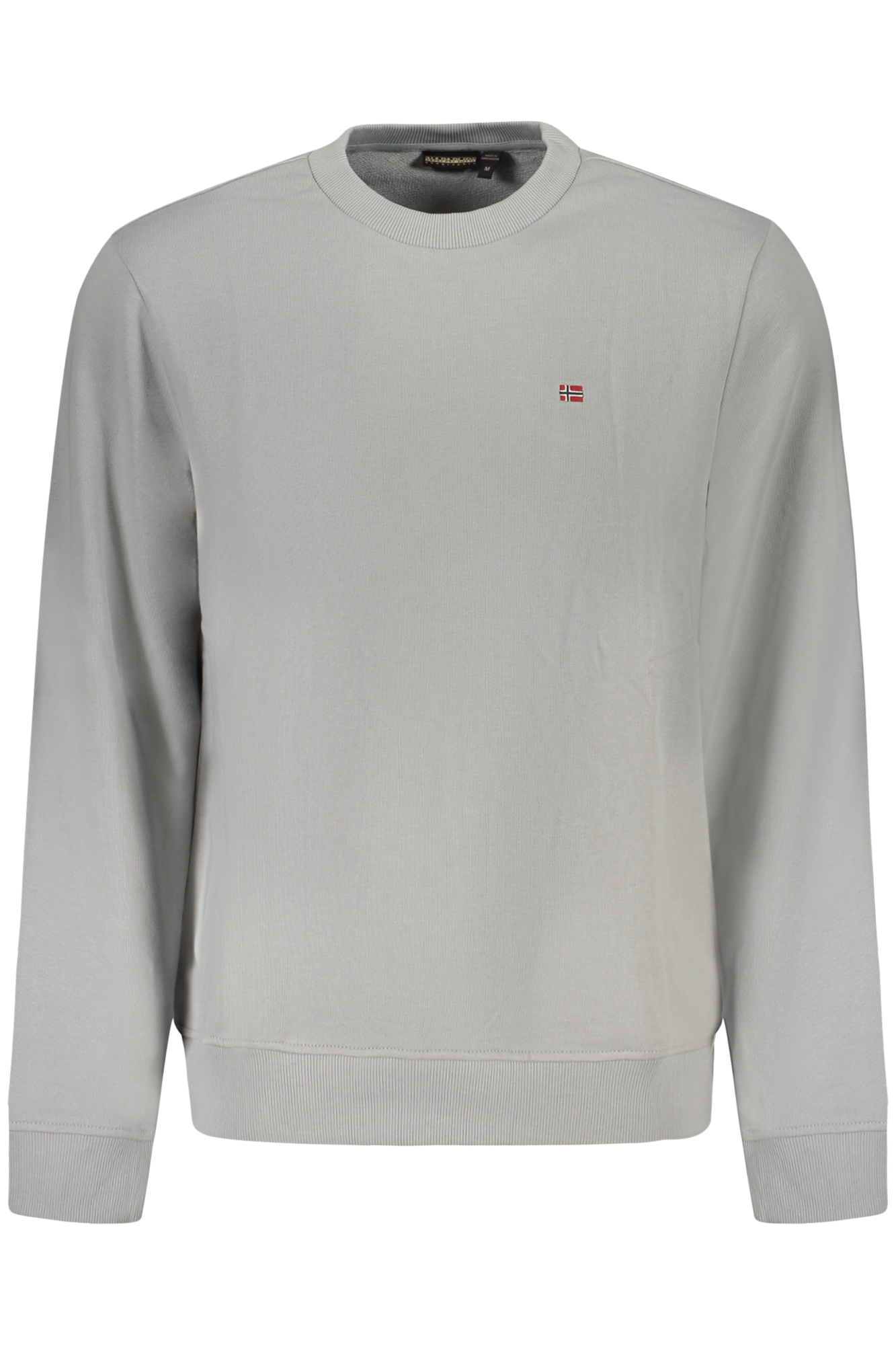 NAPAPIJRI SWEATSHIRT OHNE REISSVERSCHLUSS HERREN GRAU