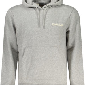 NAPAPIJRI GRAUES SWEATSHIRT FÜR HERREN MIT REISSVERSCHLUSS
