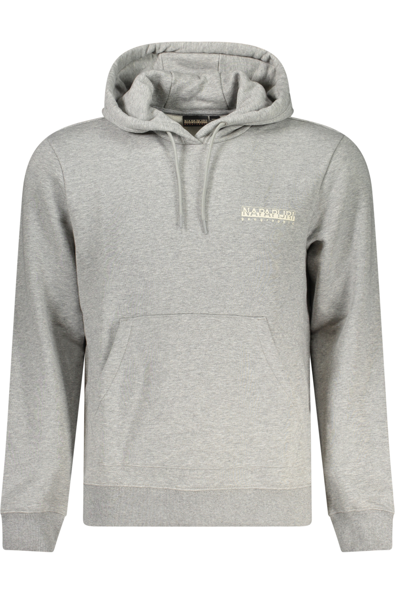 NAPAPIJRI GRAUES SWEATSHIRT FÜR HERREN MIT REISSVERSCHLUSS