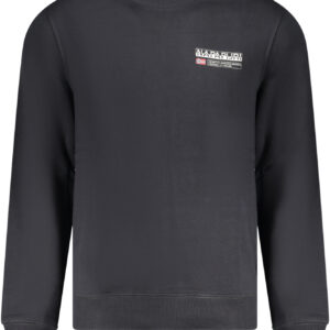 NAPAPIJRI SCHWARZES HERREN-SWEATSHIRT MIT ZIP-OUT