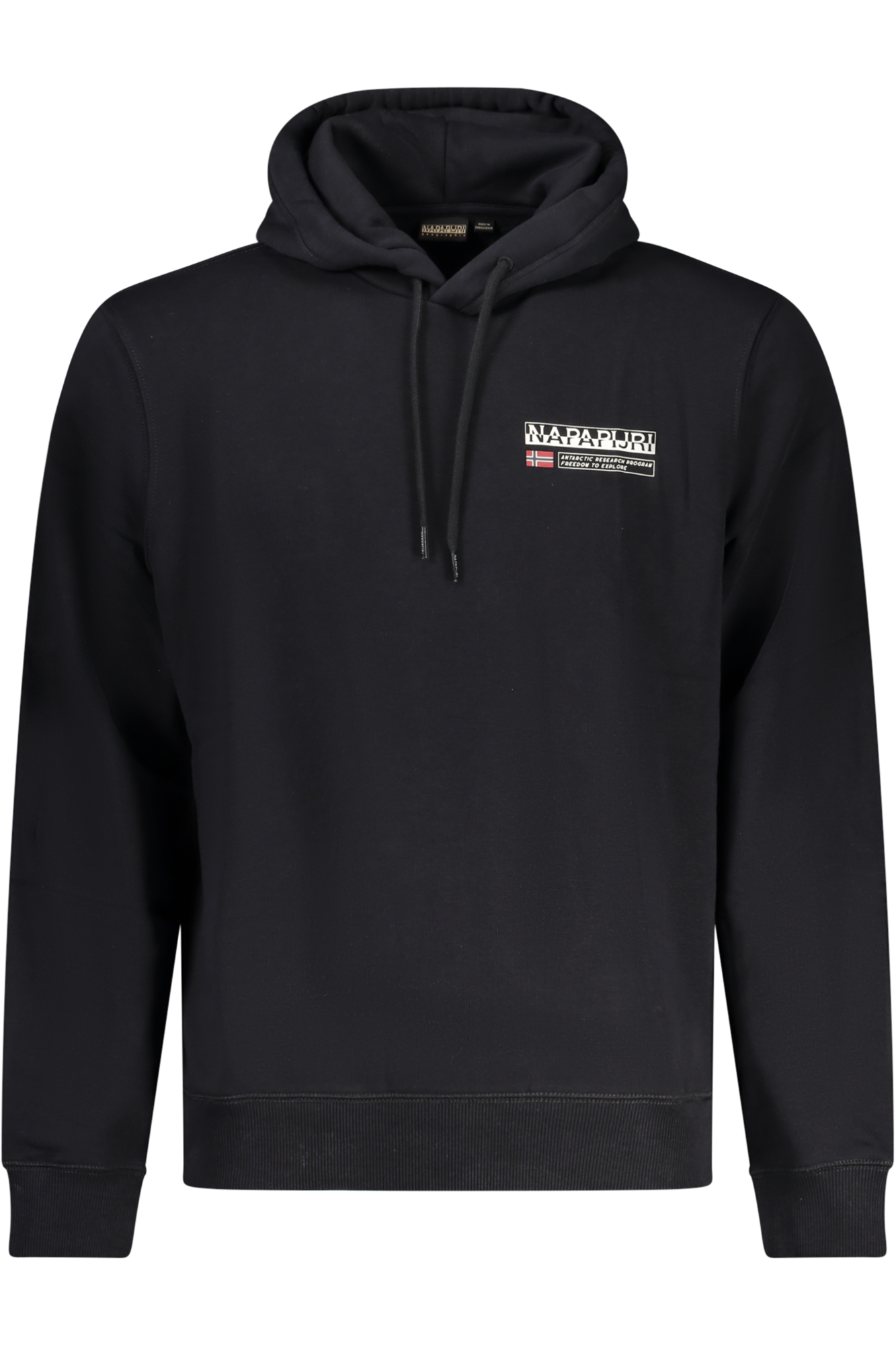 NAPAPIJRI SCHWARZES HERREN-SWEATSHIRT MIT REISSVERSCHLUSS