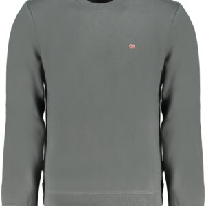 NAPAPIJRI GRÜNES HERREN-SWEATSHIRT MIT REISSVERSCHLUSS
