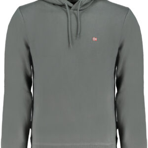 NAPAPIJRI GRÜNES HERREN-SWEATSHIRT MIT REISSVERSCHLUSS