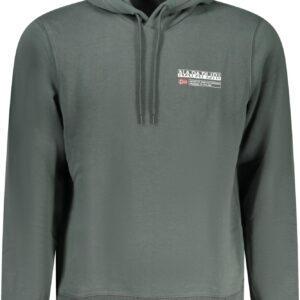 NAPAPIJRI GRÜNES HERREN-SWEATSHIRT MIT REISSVERSCHLUSS