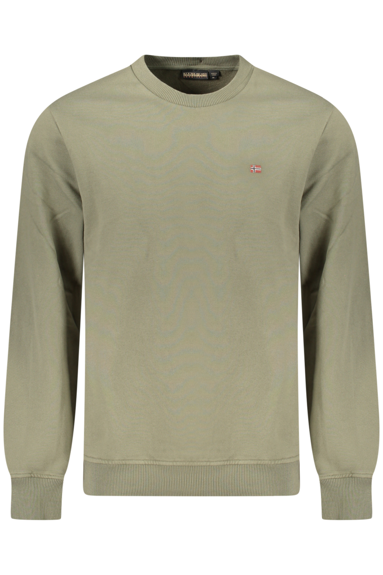 NAPAPIJRI HERREN-SWEATSHIRT MIT ZIP, GRÜN