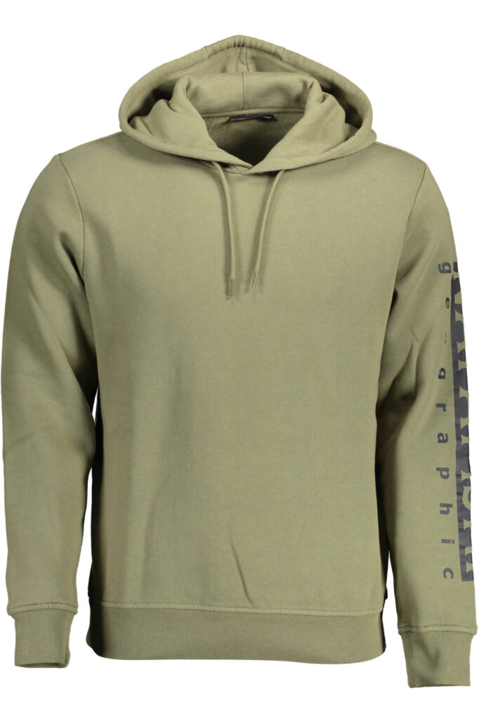NAPAPIJRI SWEATSHIRT OHNE REISSVERSCHLUSS HERREN GRÜN