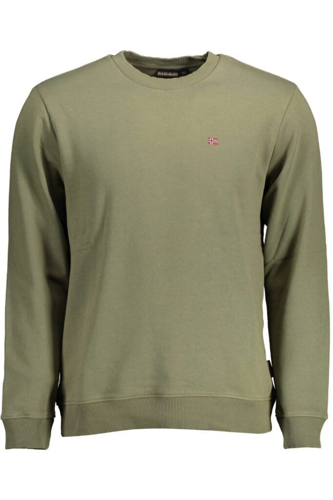NAPAPIJRI SWEATSHIRT OHNE REISSVERSCHLUSS HERREN GRÜN