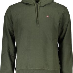 NAPAPIJRI GRÜNES HERREN-SWEATSHIRT MIT REISSVERSCHLUSS