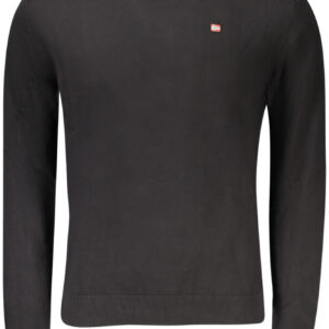 NAPAPIJRI HERREN SCHWARZER PULLOVER