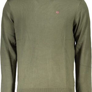 NAPAPIJRI GRÜNER HERRENPULLOVER