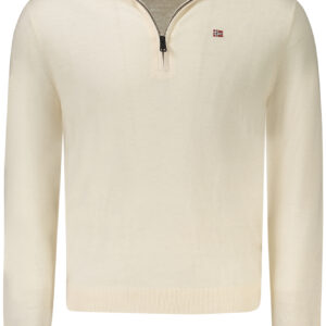 NAPAPIJRI HERREN WEISSER PULLOVER