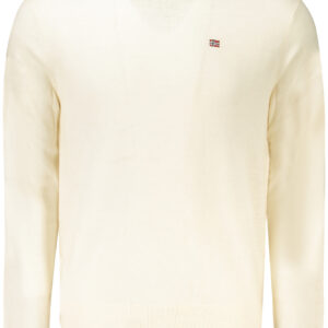 NAPAPIJRI HERREN WEISSER PULLOVER