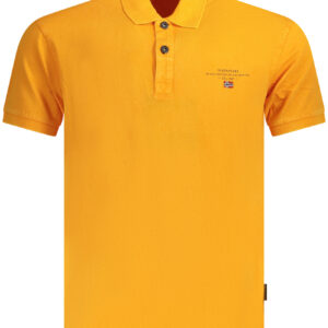 NAPAPIJRI KURZARM-POLOSHIRT HERREN ORANGE