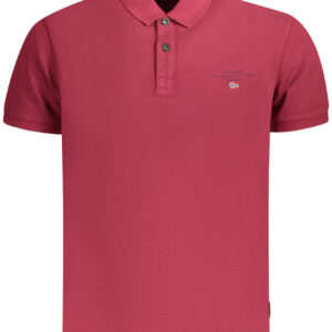 Napapijri Herren-Kurzarm-Poloshirt Rot