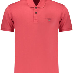 NAPAPIJRI Herren-Poloshirt mit kurzen Ärmeln, Rot