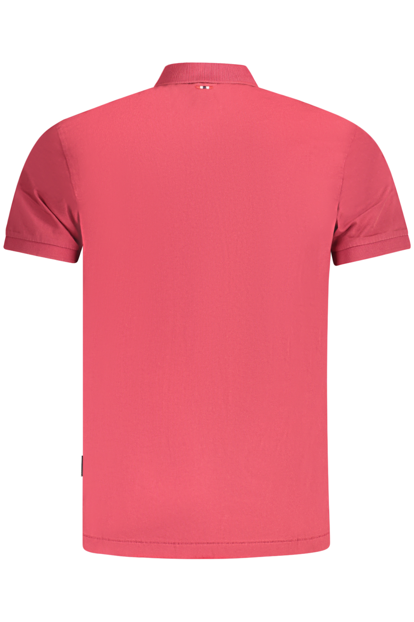 Napapijri Herren-Kurzarm-Poloshirt Rot – Bild 2
