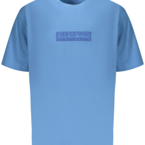 NAPAPIJRI Herren-T-Shirt mit kurzen Ärmeln, blau