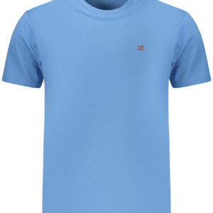 NAPAPIJRI Herren-T-Shirt mit kurzen Ärmeln, blau