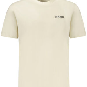 NAPAPIJRI HERREN-KURZARM-T-SHIRT, BEIGE