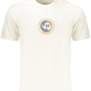 NAPAPIJRI Herren-Kurzarm-T-Shirt, weiß