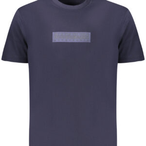 NAPAPIJRI Herren-T-Shirt mit kurzen Ärmeln, blau
