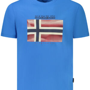 NAPAPIJRI KURZARM-T-SHIRT HERREN BLAU