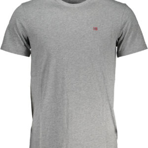 NAPAPIJRI KURZARM-T-SHIRT HERREN GRAU
