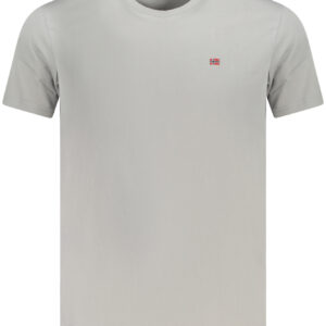 NAPAPIJRI KURZARM-T-SHIRT HERREN GRAU