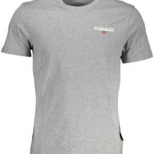 NAPAPIJRI KURZARM-T-SHIRT HERREN GRAU