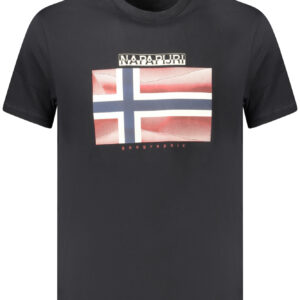 NAPAPIJRI KURZARM-T-SHIRT HERREN SCHWARZ