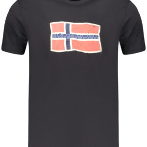 NAPAPIJRI Herren Kurzarm-T-Shirt Schwarz